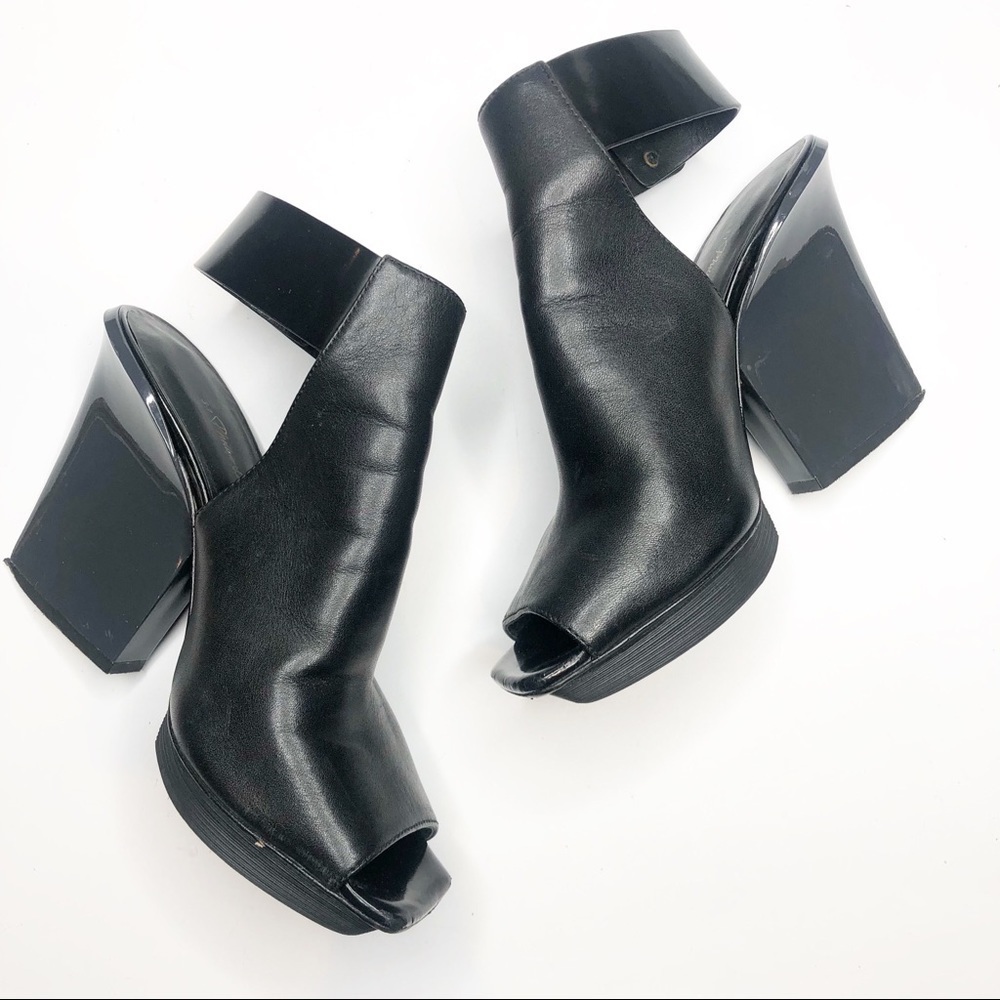 3:1 Philip Lim | Runway Juno High-Vamp Leather Sa… - image 1